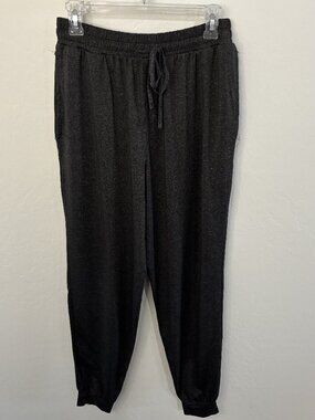 Pine Trails Charcoal Gray Drawstring Jogger Pants | Size L
